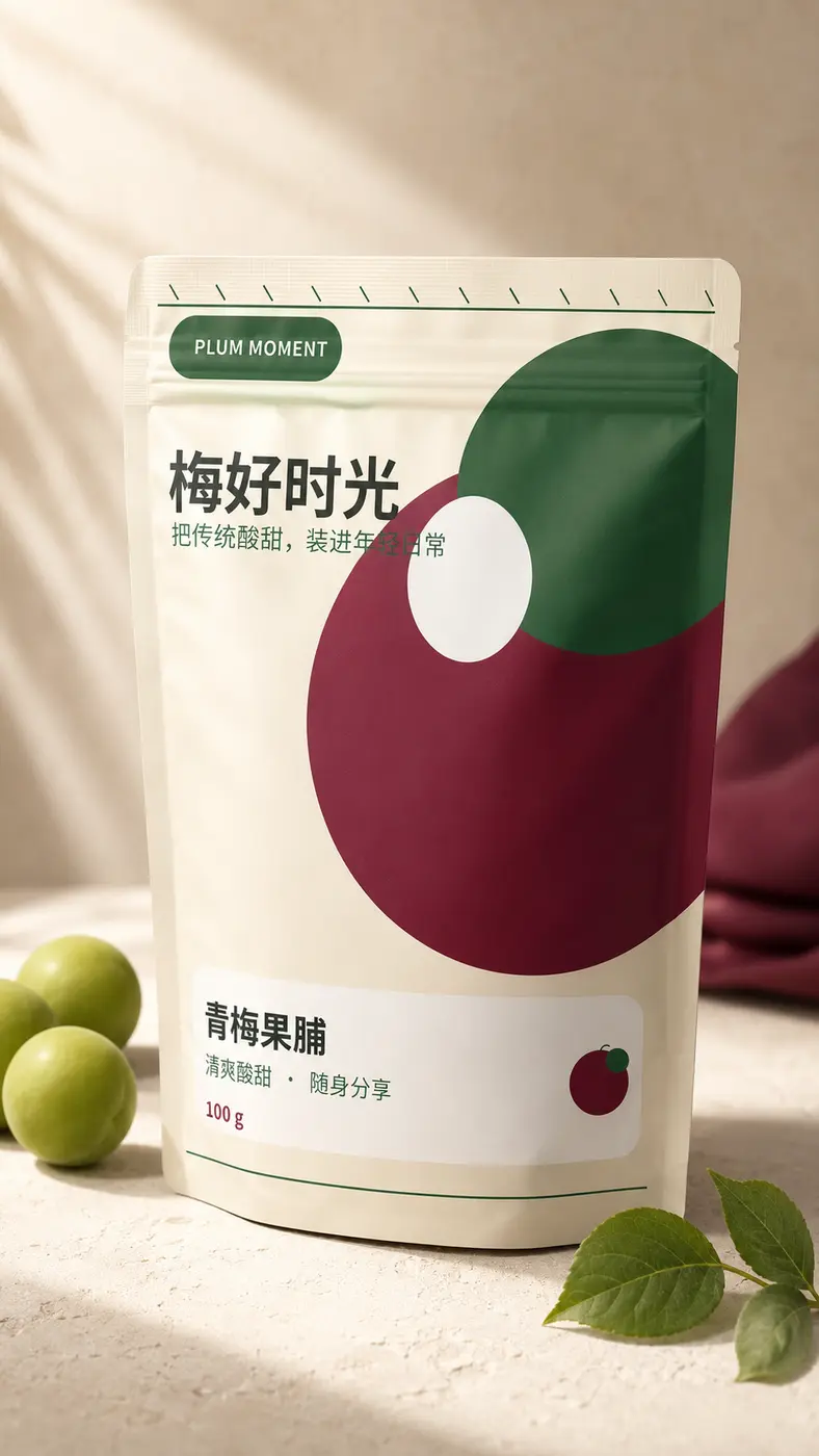 传统梅子凉果:如何升级为年轻女性轻负担零食封面
