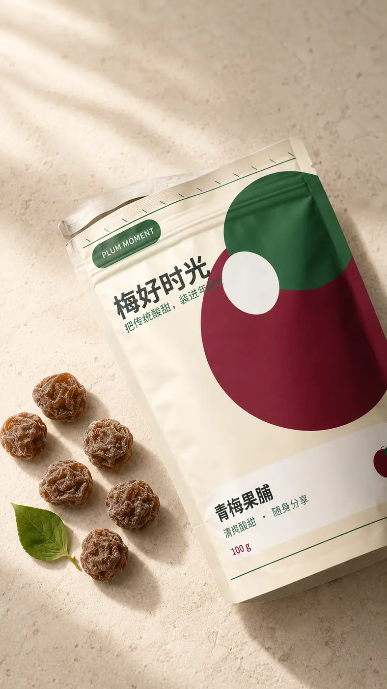 传统梅子凉果:如何升级为年轻女性轻负担零食详情图5